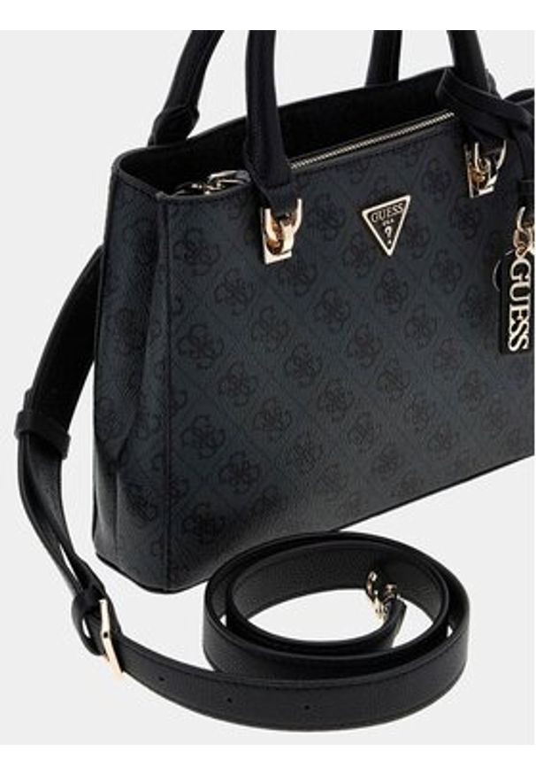 Guess Torebka 179054 Czarny. Kolor: szary. Materiał: skórzane