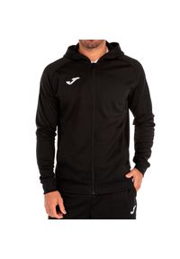 Kurtka z kapturem Joma Menphis. Typ kołnierza: kaptur. Kolor: czarny. Materiał: prążkowany. Sport: piłka nożna #1