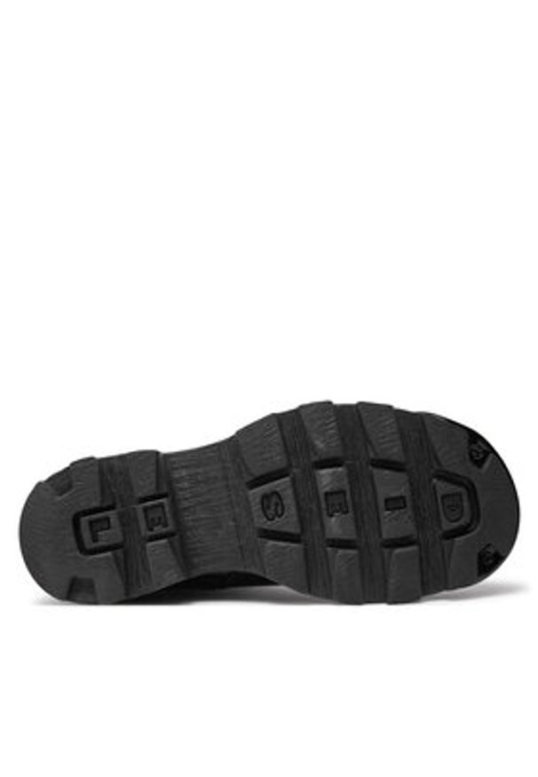 Diesel Trapery D-Hammer-Combat Y03455P4471 Czarny. Kolor: czarny. Materiał: lakier, skóra
