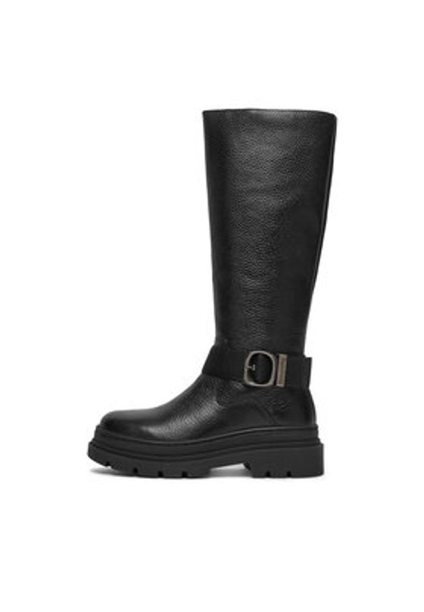 G-Star RAW - G-Star Raw Kozaki CEO-WI45-VR-3400-01 Czarny. Kolor: czarny. Materiał: skóra