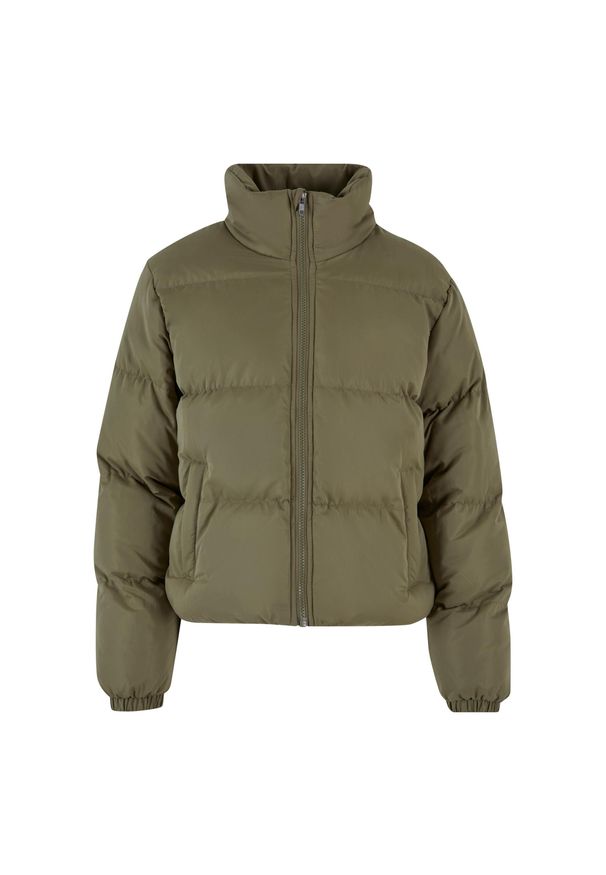 Damska kurtka puchowa Urban Classics. Kolor: zielony. Materiał: puch