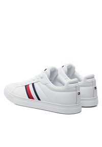 TOMMY HILFIGER - Tommy Hilfiger Sneakersy Icon Court FM0FM05163 Biały. Kolor: biały. Materiał: skóra