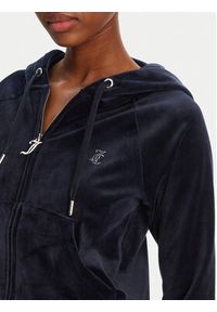 Juicy Couture Bluza Madison JCWA122001 Granatowy Slim Fit. Kolor: niebieski. Materiał: syntetyk #4
