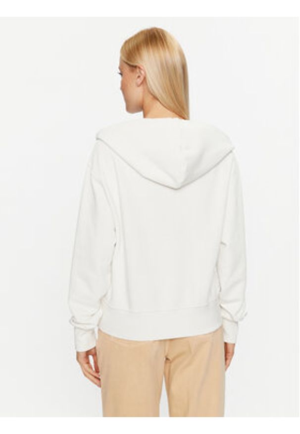 Guess Bluza W3BQ10 KBKM0 Écru Regular Fit. Materiał: bawełna