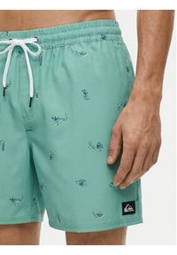 Quiksilver Szorty kąpielowe Stretch Printed Volley 16 EQYJV04217 Błękitny Regular Fit. Kolor: niebieski. Materiał: syntetyk #3