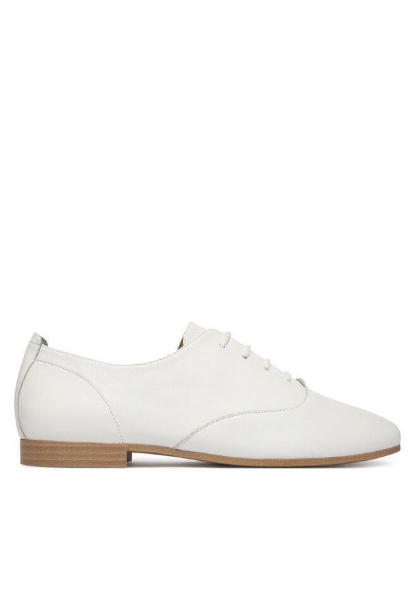 Półbuty Caprice. Kolor: biały