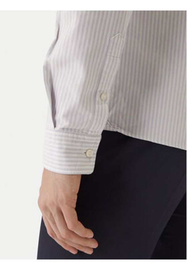 BOSS Koszula H-ROAN 50556069 Fioletowy Regular Fit. Kolor: fioletowy. Materiał: bawełna