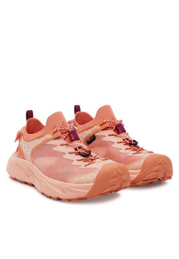 HOKA - Hoka Sandały Hopara 2 1147670 Brązowy. Kolor: brązowy. Materiał: materiał