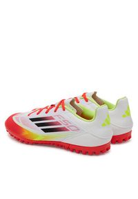 Adidas - adidas Buty do piłki nożnej F50 Club Turf IE1225 Biały. Kolor: biały. Materiał: skóra #5