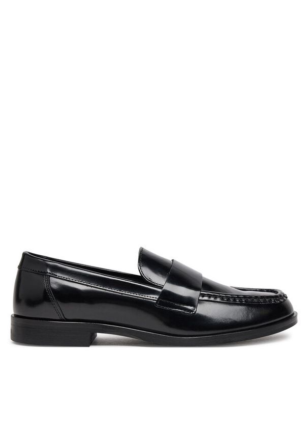 Loafersy Calvin Klein. Kolor: czarny