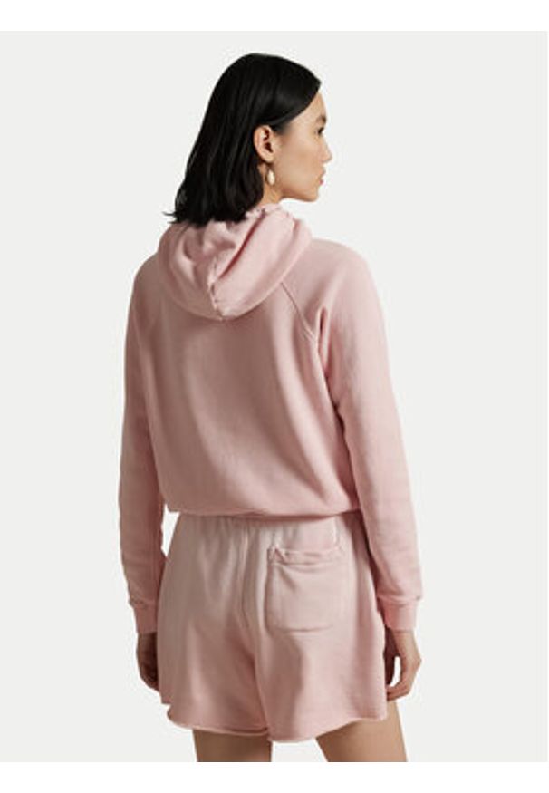 Polo Ralph Lauren Bluza 211935583016 Różowy Regular Fit. Typ kołnierza: polo. Kolor: różowy. Materiał: bawełna