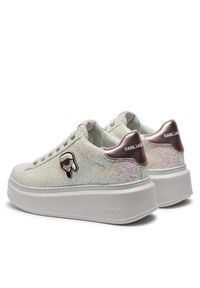 Karl Lagerfeld - KARL LAGERFELD Sneakersy KL63531N Srebrny. Kolor: srebrny. Materiał: skóra #6