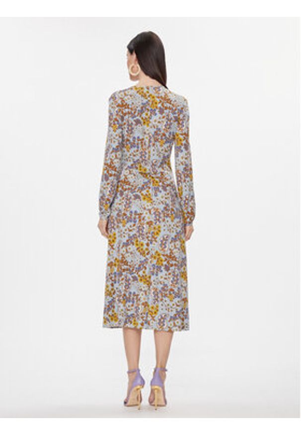 Weekend Max Mara Sukienka codzienna Staffa 2415621061 Niebieski Regular Fit. Okazja: na co dzień. Kolor: niebieski. Materiał: wiskoza. Typ sukienki: proste. Styl: casual