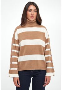 Liu Jo - Golf damski wełniany LIU JO. Typ kołnierza: golf. Materiał: wełna #2