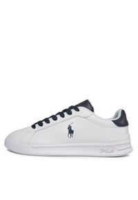 Polo Ralph Lauren Sneakersy Hrt Ct Ii 804936610001 Biały. Kolor: biały. Materiał: skóra #4