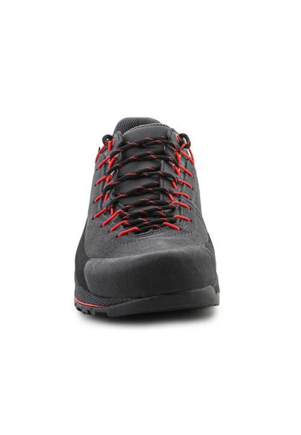 LA SPORTIVA - Buty do chodzenia męskie La Sportiva Tx4 Evo Gtx Carbon Cherry Tomato. Zapięcie: sznurówki. Kolor: czerwony, wielokolorowy, czarny, szary. Materiał: tkanina, materiał, skóra, syntetyk. Szerokość cholewki: normalna. Sport: turystyka piesza