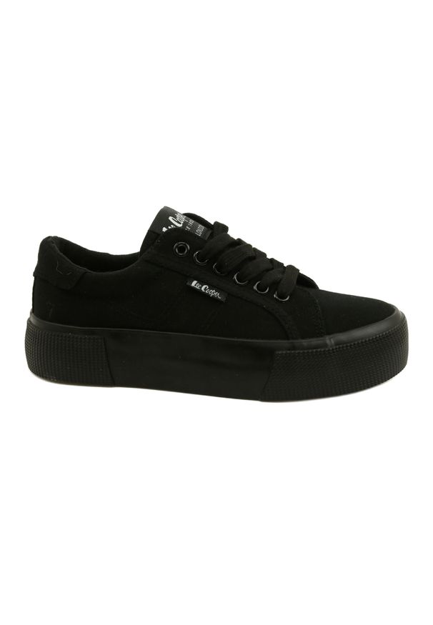 Buty Lee Cooper W LCW-21-31-0885L Black czarne. Kolor: czarny. Materiał: materiał. Styl: klasyczny