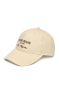 Czapka z daszkiem Guess Jeans. Kolor: beżowy #1