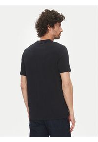 Karl Lagerfeld - KARL LAGERFELD T-Shirt 755750 552221 Granatowy Regular Fit. Typ kołnierza: dekolt w karo. Kolor: niebieski. Materiał: bawełna #4