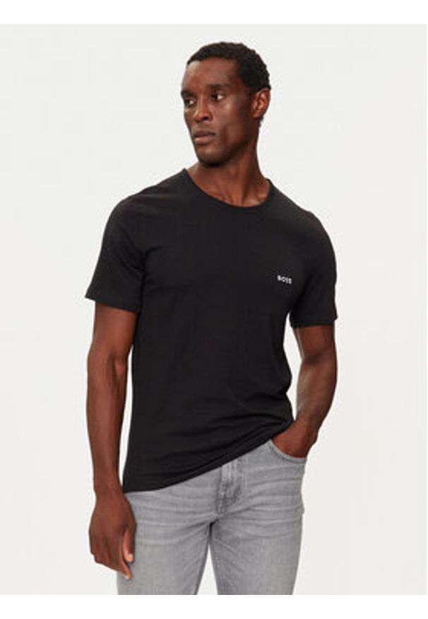 BOSS - Boss Komplet 3 t-shirtów 50517858 Kolorowy Regular Fit. Materiał: bawełna. Wzór: kolorowy