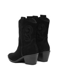 Badura Kowbojki C-ANA-DX01381-12 Czarny. Kolor: czarny. Materiał: zamsz, skóra #6