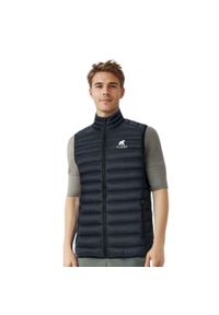 FJORK MERINO - Bezrękawnik puchowy męski Merino Nordend. Kolor: czarny. Materiał: poliamid, puch, wełna. Długość rękawa: bez rękawów