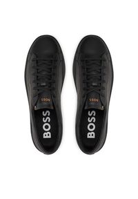 BOSS - Boss Sneakersy Belwar Tenn lt 50522865 Czarny. Kolor: czarny. Materiał: skóra #5