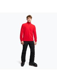 Bluza męska CMP 3G28037N. Kolor: czerwony, niebieski. Sezon: zima. Styl: sportowy. Sport: narciarstwo