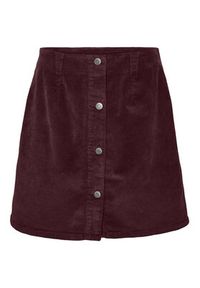 Vero Moda Spódnica mini Etta 10315342 Fioletowy Regular Fit. Kolor: fioletowy. Materiał: sztruks, bawełna #5