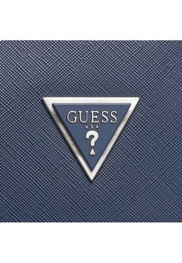 Guess Plecak Elvis (SA) HMELSA P4105 Niebieski. Kolor: niebieski. Materiał: skóra