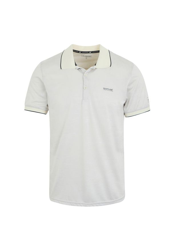 Regatta - Męska Koszulka Polo Remex II. Typ kołnierza: polo. Kolor: biały