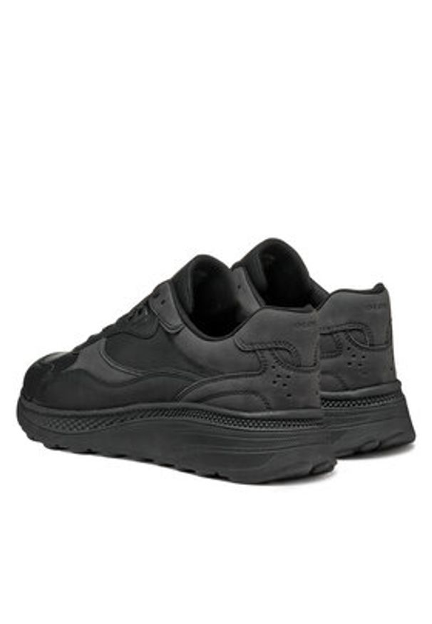 Geox Sneakersy U Spherica Actif X1 U55HUA 085EK C9999 Czarny. Kolor: czarny. Materiał: skóra