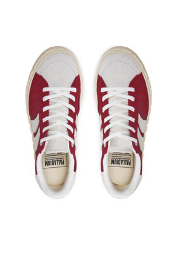 Palladium Tenisówki Palla Ace Lo Sde 74324-643-M Czerwony. Kolor: czerwony. Materiał: zamsz, skóra
