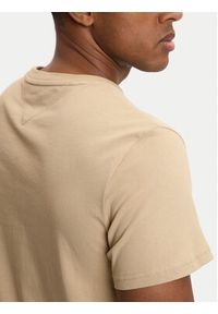 Tommy Jeans T-Shirt DM0DM22538 Beżowy Slim Fit. Kolor: beżowy. Materiał: bawełna #2