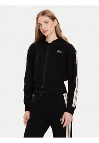 Guess Bluza V5BQ17 KCX52 Czarny Regular Fit. Kolor: czarny. Materiał: syntetyk #1