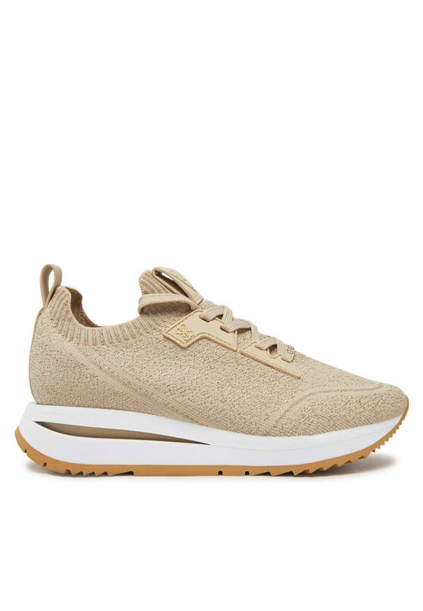 Guess Sneakersy FLPEST FAB12 Beżowy. Kolor: beżowy. Materiał: materiał