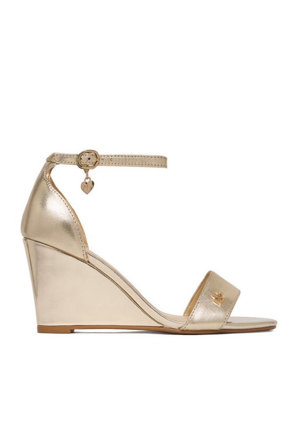 MEXX Sandały EO-CC2549-01 Złoty. Kolor: złoty. Materiał: skóra