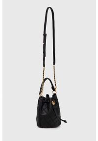 Tory Burch torebka skórzana kolor czarny. Kolor: czarny. Materiał: skórzane #3