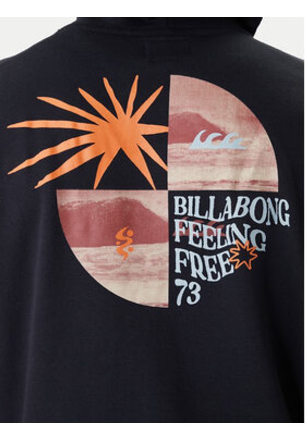 Billabong Bluza Foundation Po EBYSF00175 Czarny Regular Fit. Kolor: czarny. Materiał: bawełna