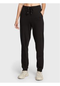 Brave Soul Spodnie dresowe LJB-69JUDE Czarny Regular Fit. Kolor: czarny. Materiał: bawełna