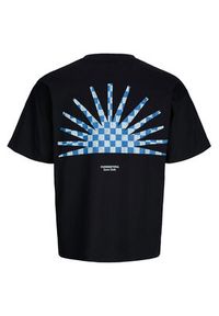 Jack & Jones T-Shirt Solana 12296270 Czarny Regular Fit. Kolor: czarny. Materiał: bawełna #3