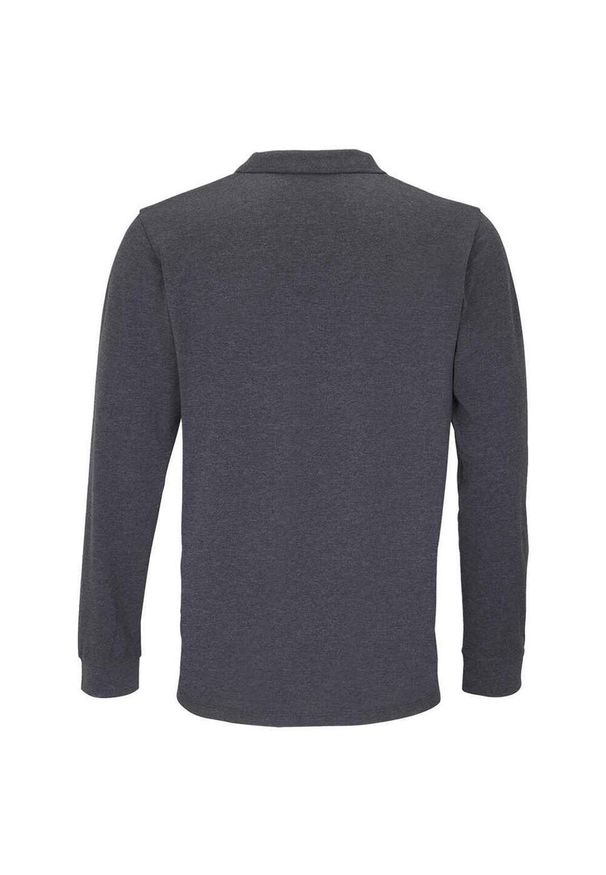 SOL'S - Koszulka Polo Z Długim Rękawem Dla Dorosłych Unisex Planet. Okazja: na co dzień. Typ kołnierza: polo. Kolor: szary, brązowy, wielokolorowy. Długość rękawa: długi rękaw. Długość: długie. Styl: casual