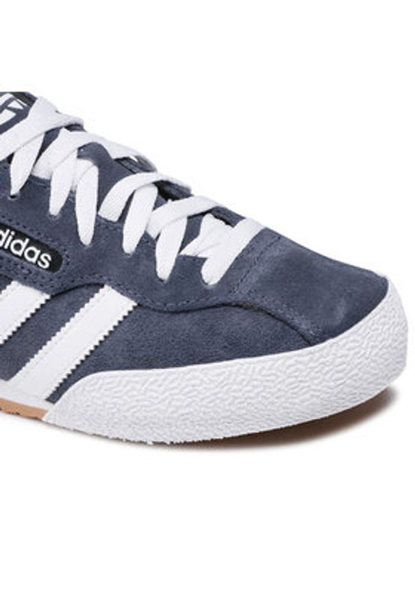 Adidas - adidas Sneakersy Super Suede 019332 Granatowy. Kolor: niebieski. Materiał: skóra, zamsz