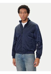 Calvin Klein Jeans Kurtka bomber Harrington LV04RC516G Granatowy Regular Fit. Kolor: niebieski. Materiał: syntetyk