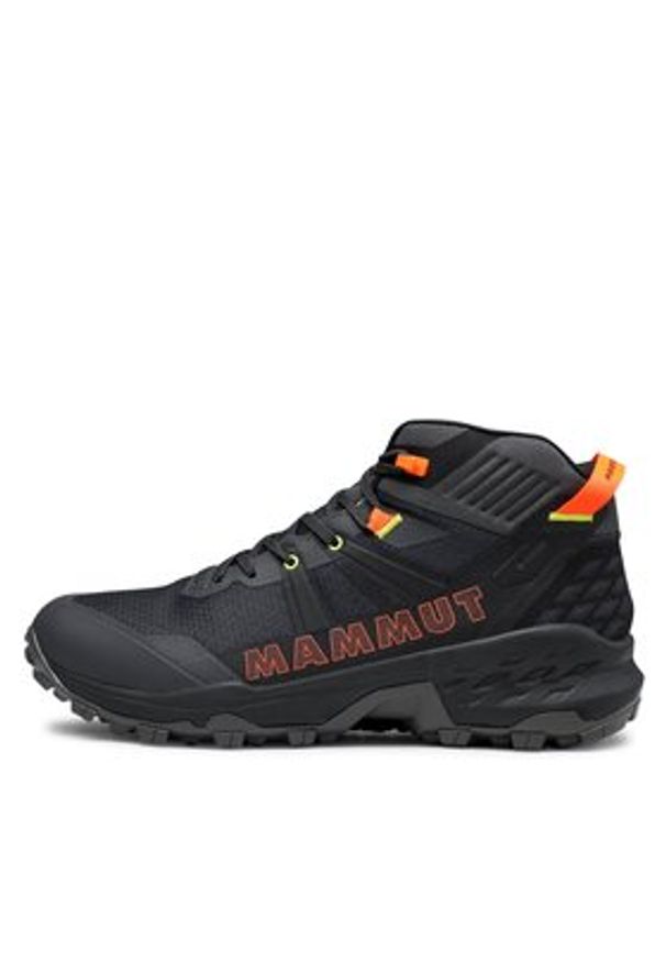 Mammut Trekkingi Sertig II Mid Gtx GORE-TEX 3030-04830-00692-1095 Czarny. Kolor: czarny. Materiał: materiał. Technologia: Gore-Tex. Sport: turystyka piesza