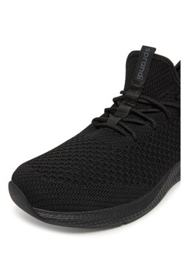 Sprandi Sneakersy MP07-GVA1 Czarny. Kolor: czarny. Materiał: materiał