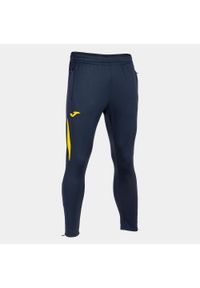 Jogging długi Joma Championship VII. Kolor: wielokolorowy, niebieski, żółty. Materiał: polar. Długość: długie. Sport: bieganie #1