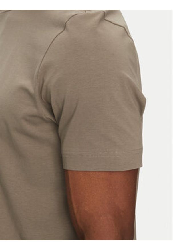 BOSS T-Shirt Tchup 50473278 Beżowy Relaxed Fit. Kolor: beżowy. Materiał: bawełna