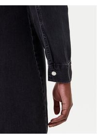 Calvin Klein Jeans Sukienka jeansowa J20J225171 Czarny Slim Fit. Kolor: czarny. Materiał: bawełna #4