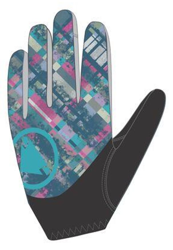 ENDURA - Rękawiczki rowerowe męskie Endura Hummvee Lite Icon. Kolor: niebieski. Sport: kolarstwo
